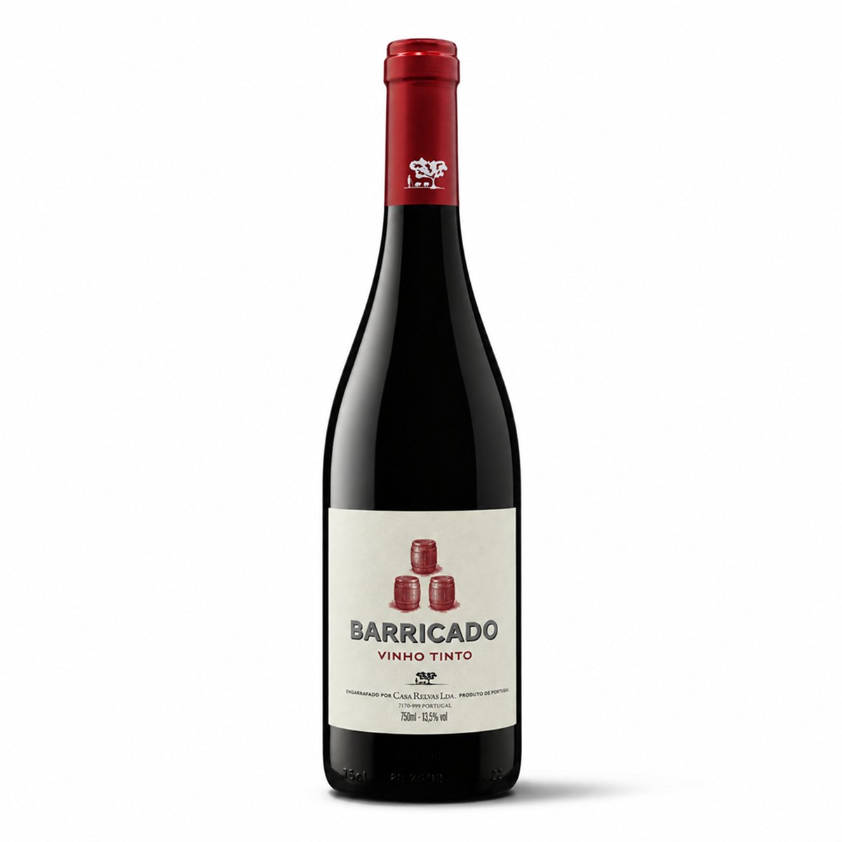 Garrafa de Barricado Tinto 750ml — vinho tinto de Portugal