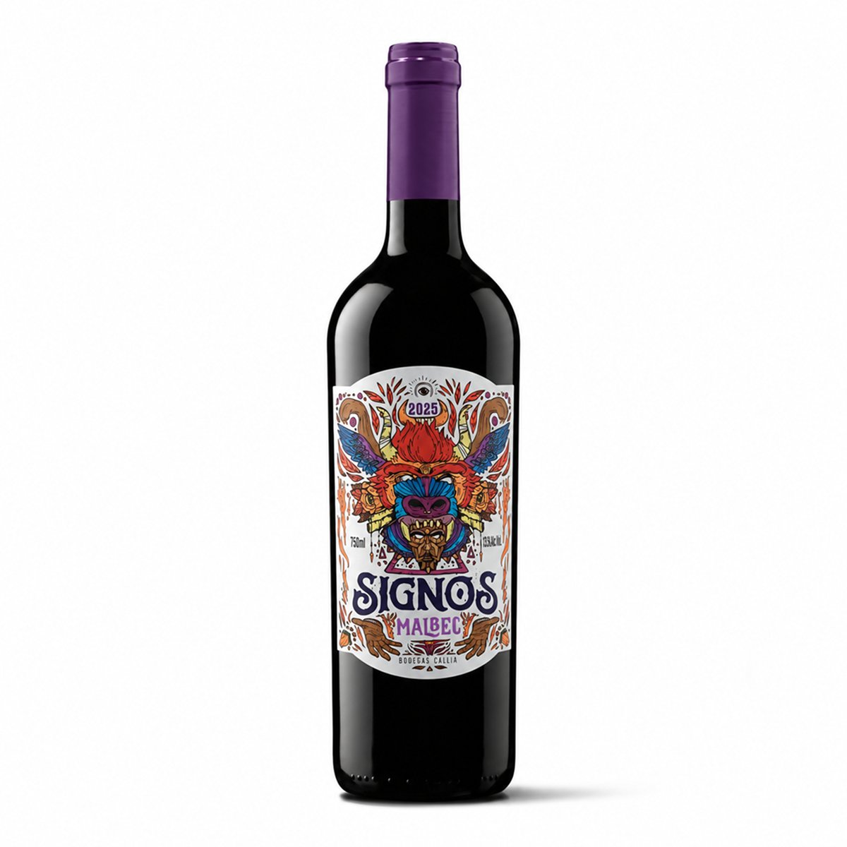 Garrafa de Signos Malbec 750ml — vinho tinto da Argentina
