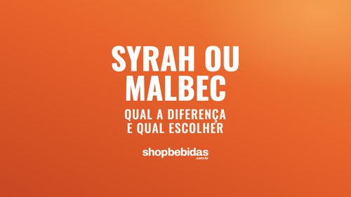 Syrah ou Malbec: qual a diferença e qual escolher