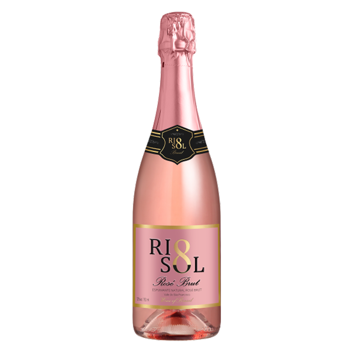 Garrafa de Espumante Rio Sol Brut Rosé 750ml — espumante de Brasil