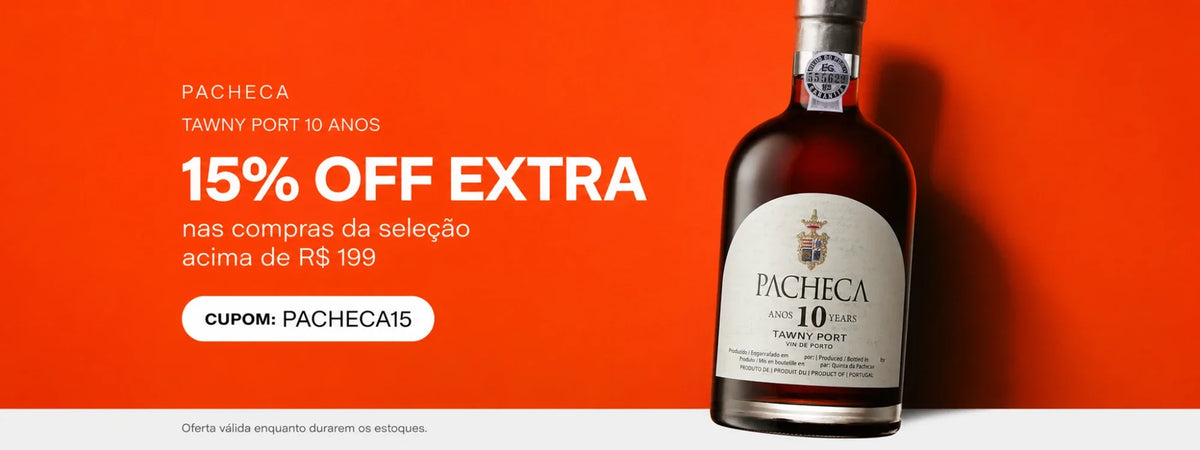 Quinta da Pacheca — 15% OFF extra com o cupom PACHECA15