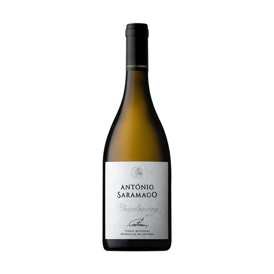 Garrafa de António Saramago Chardonnay 2019 750ml — vinho branco de Portugal