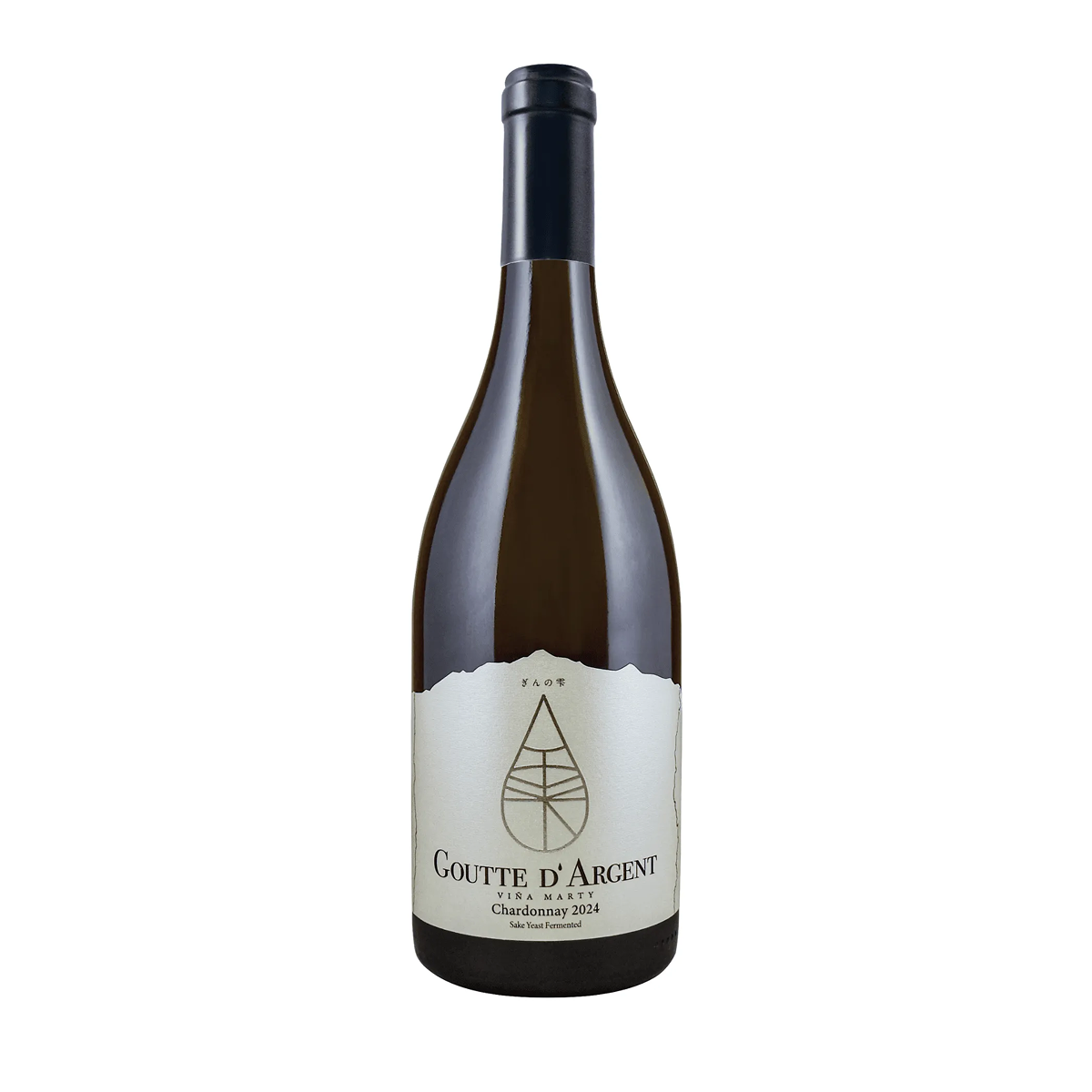Garrafa de Goutte d'Argent Chardonnay 2023 750ml — vinho branco de Chile