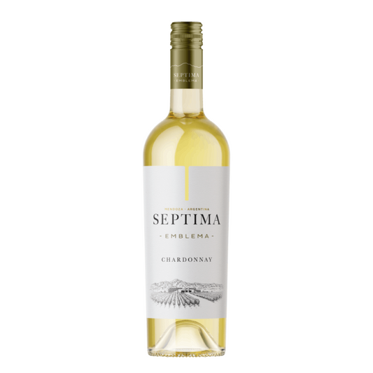 Garrafa de Séptima Emblema Chardonnay 750ml — vinho branco de Argentina