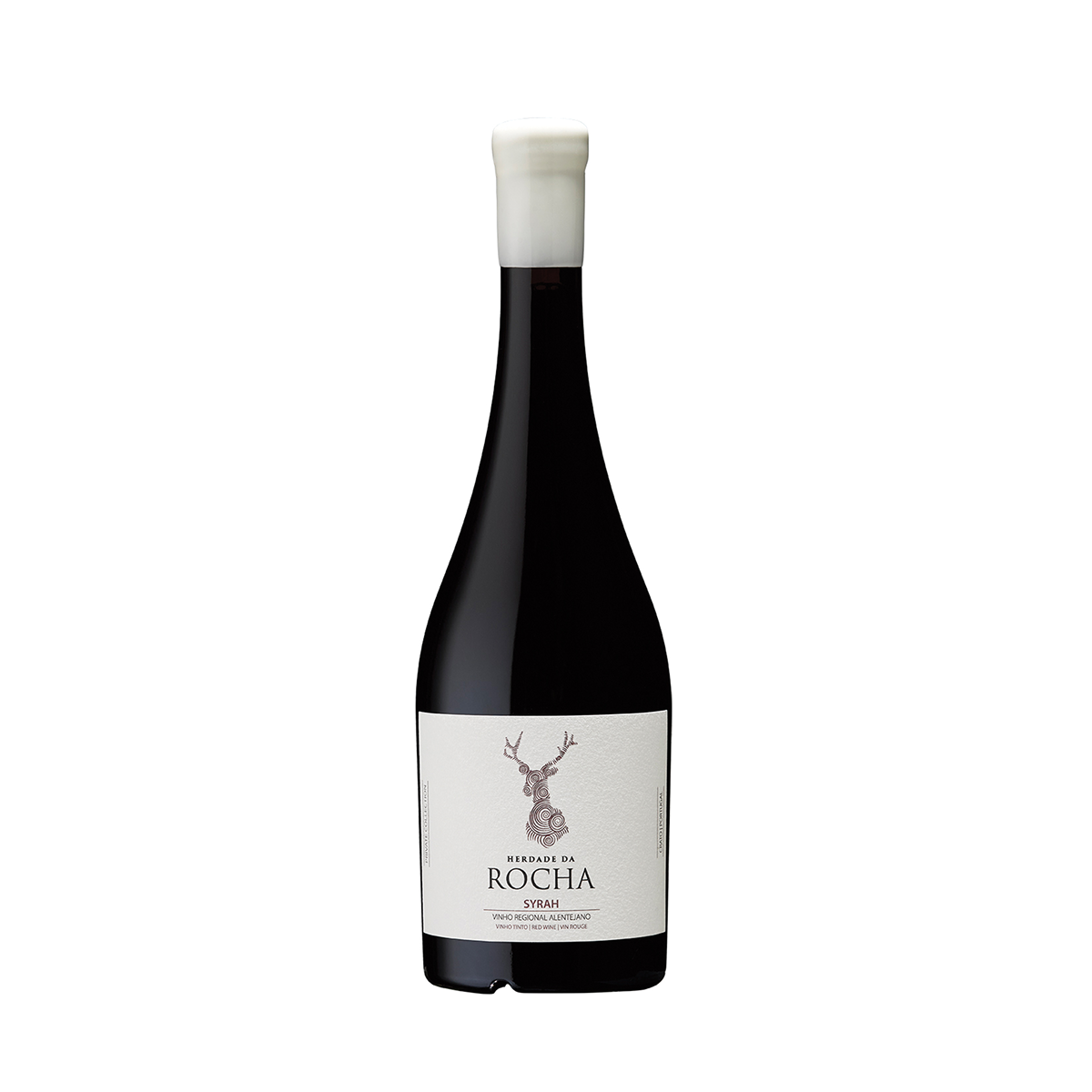 Garrafa de Herdade da Rocha Syrah Tinto 750ml — vinho de Portugal
