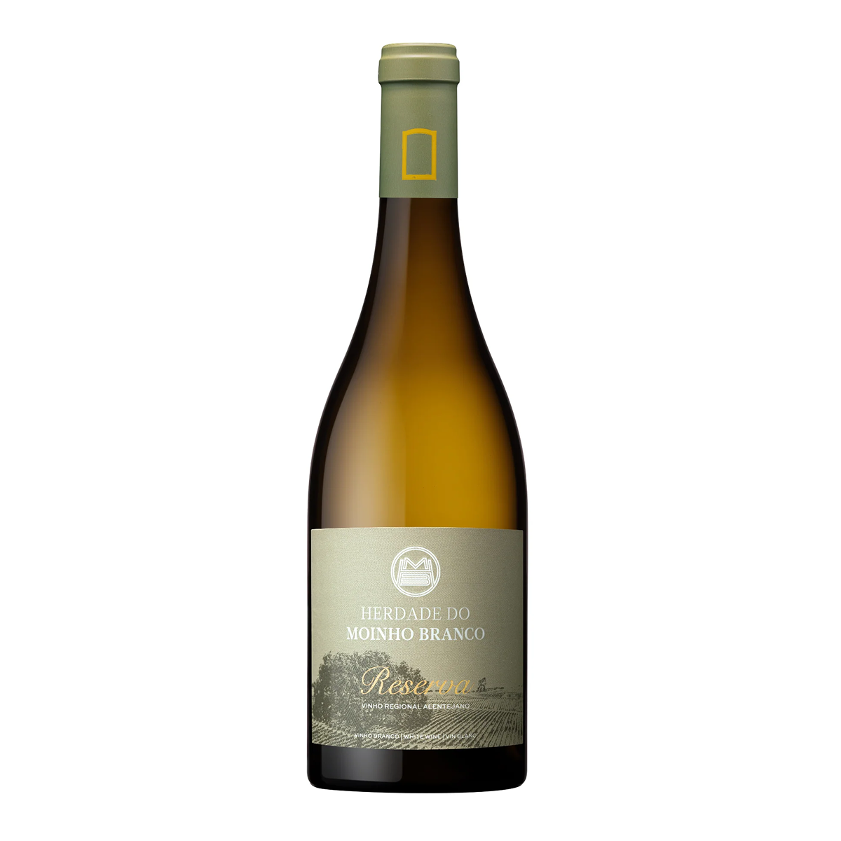 Garrafa de Herdade do Moinho Branco Reserva 750ml — vinho de Portugal