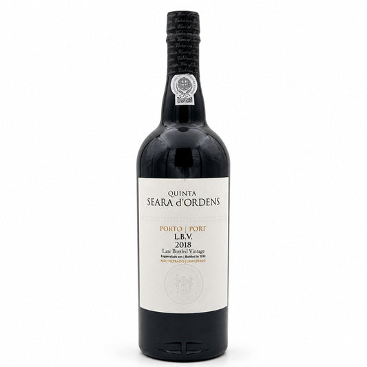 Garrafa de Quinta Seara d'Ordens Porto LBV 2018 750ml — vinho licoroso de Portugal