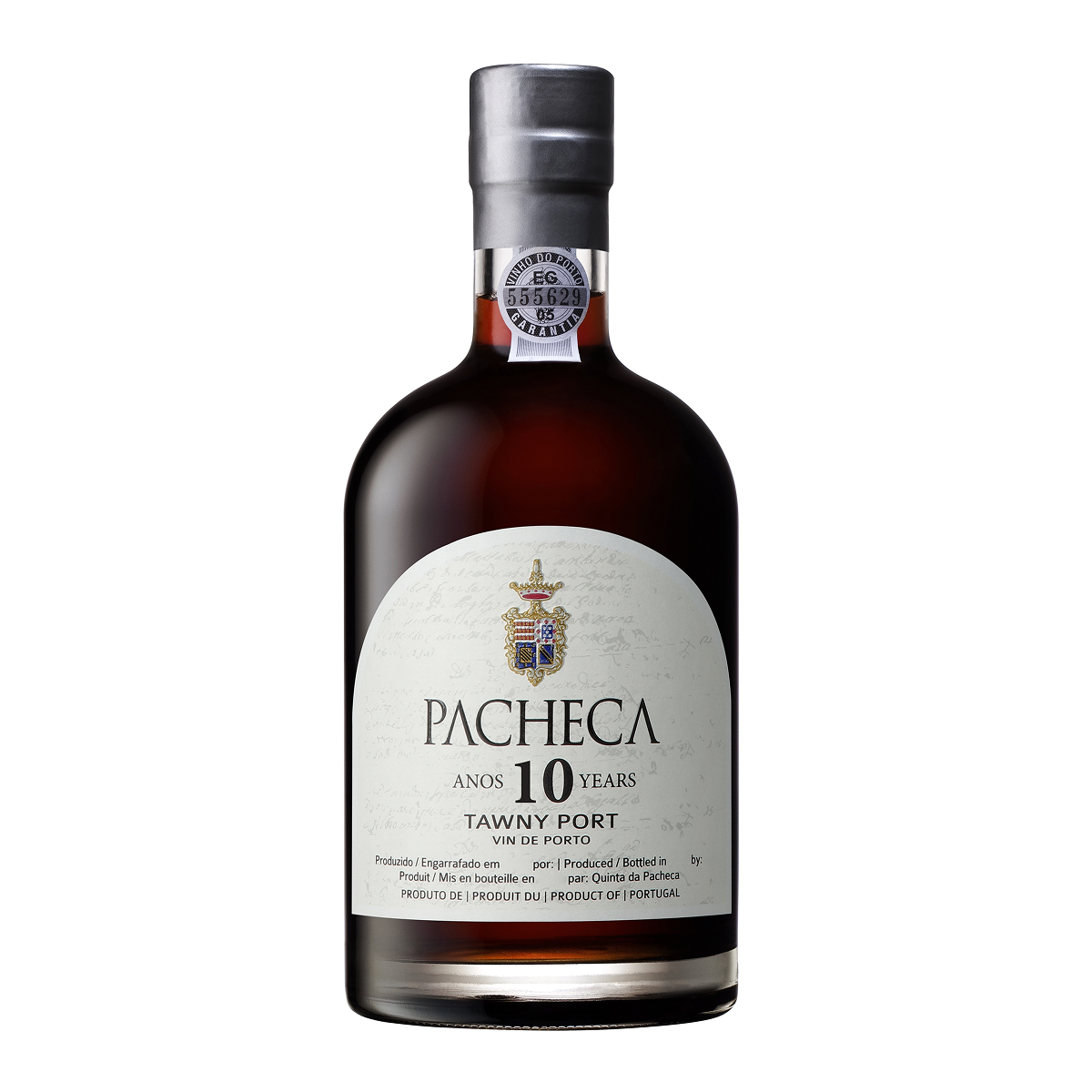 Garrafa de Quinta da Pacheca Porto Tawny 10 Anos — vinho de Portugal