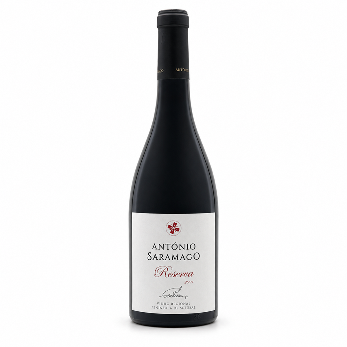 Garrafa de António Saramago Reserva Tinto 750ml — vinho tinto de Portugal