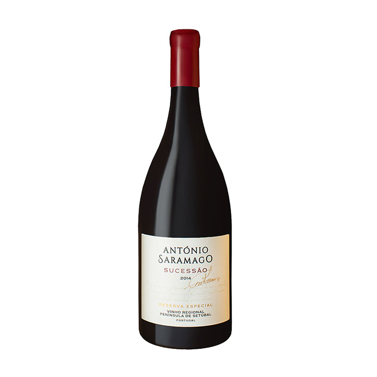 Garrafa de António Saramago Sucessão Tinto 750ml — vinho tinto de Portugal
