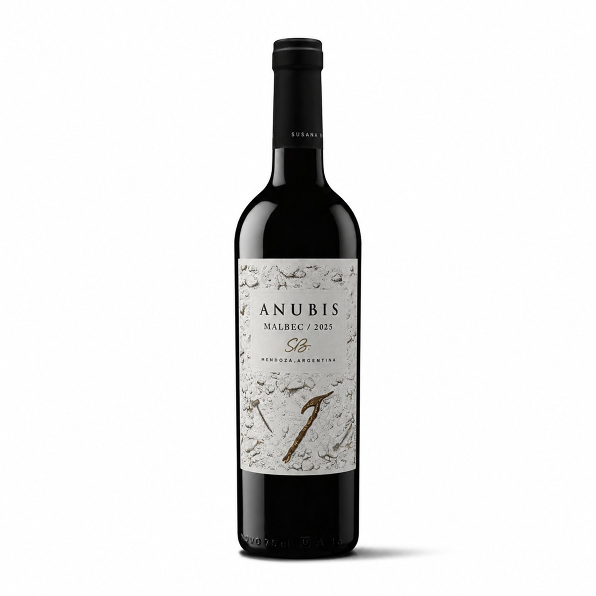 Garrafa de Anubis Malbec 750ml — vinho tinto da Argentina
