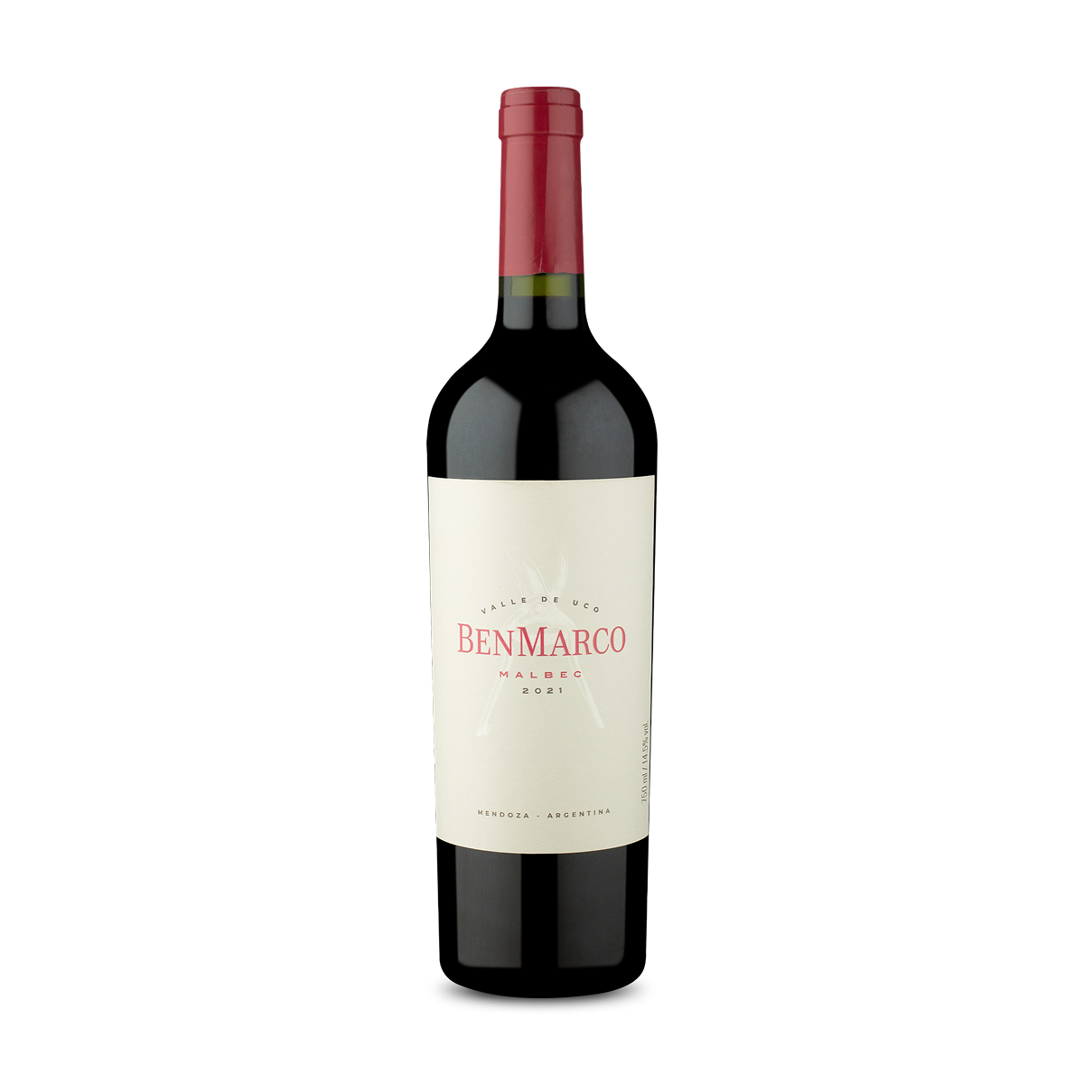 Garrafa de BenMarco Malbec 750ml — vinho tinto de Argentina