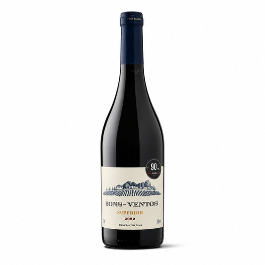 Garrafa de Bons Ventos Superior Tinto 750ml — vinho tinto de Portugal