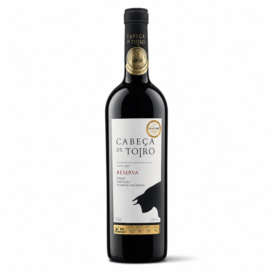 Garrafa de Cabeça de Toiro Reserva Tinto 750ml — vinho tinto de Portugal