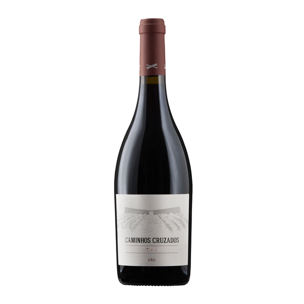 Garrafa de Caminhos Cruzados Tinto 750ml — vinho tinto de Portugal