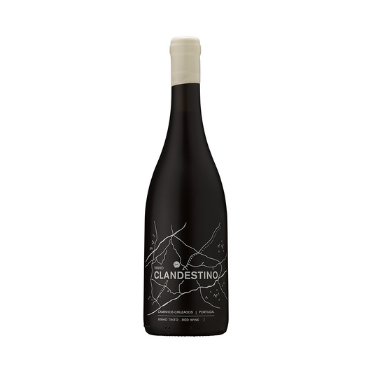Garrafa de Clandestino Tinto 750ml — vinho tinto de Portugal