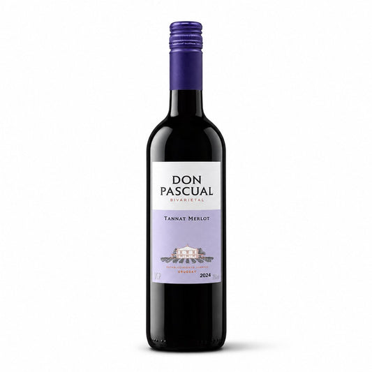 Garrafa de Don Pascual Bi Tannat Merlot 750ml — vinho tinto do Uruguai