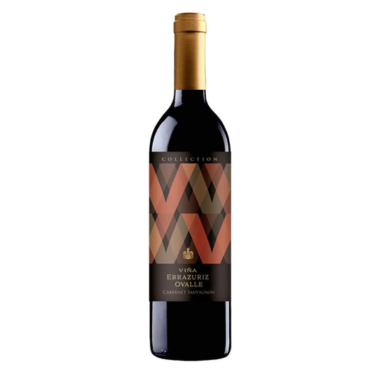 Garrafa de Errázuriz Ovalle Collection Cabernet Sauvignon 750ml — vinho tinto de Chile