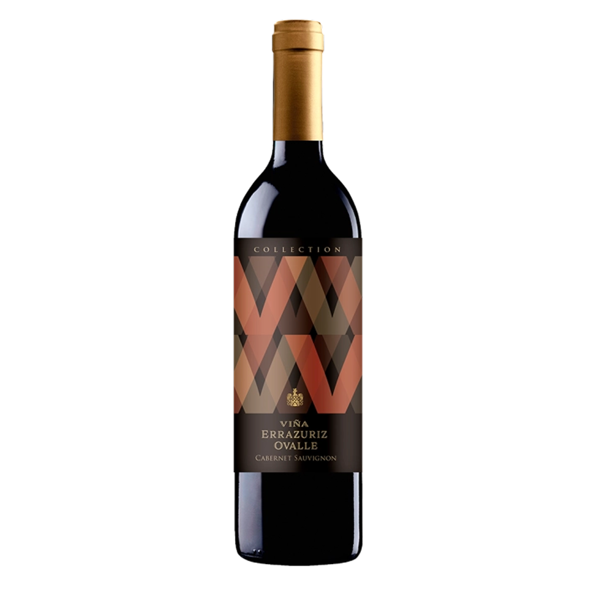 Garrafa de Errázuriz Ovalle Collection Cabernet Sauvignon 750ml — vinho tinto de Chile