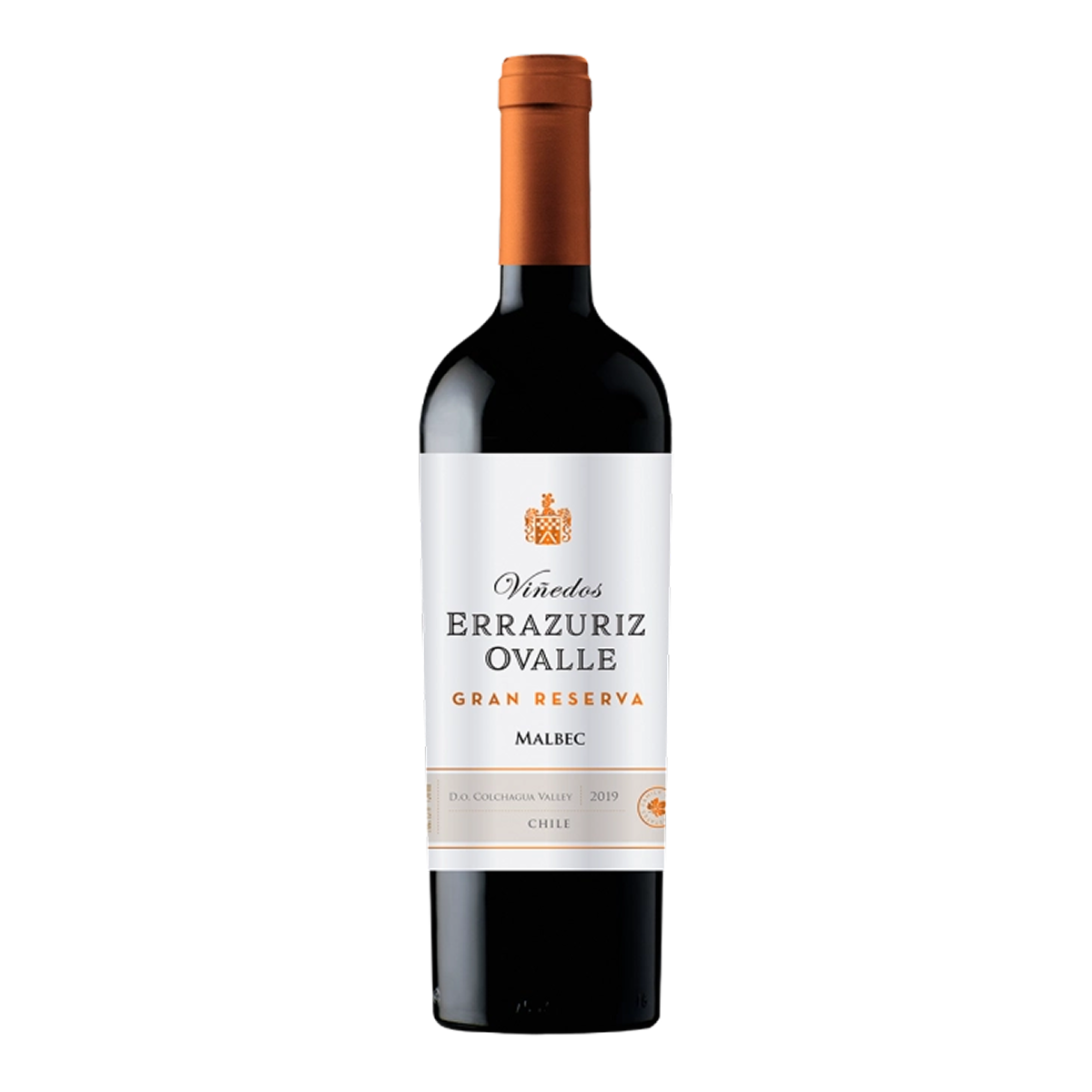 Garrafa de Errázuriz Ovalle Gran Reserva Malbec 750ml — vinho tinto de Chile