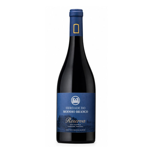 Garrafa de Herdade do Moinho Branco Reserva Tinto 750ml — vinho tinto de Portugal