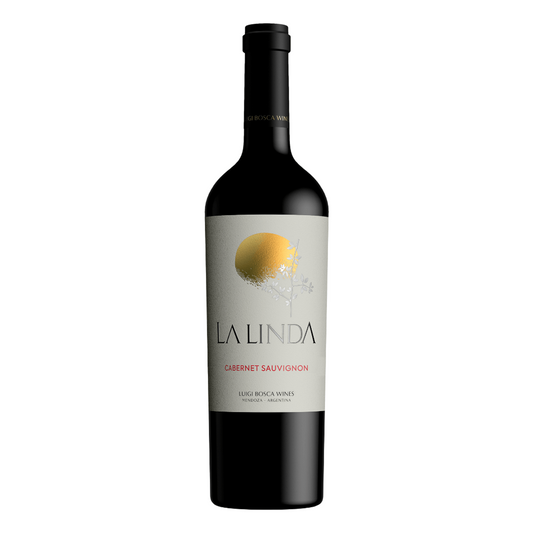 Garrafa de La Linda Cabernet Sauvignon 750ml — vinho tinto de Argentina