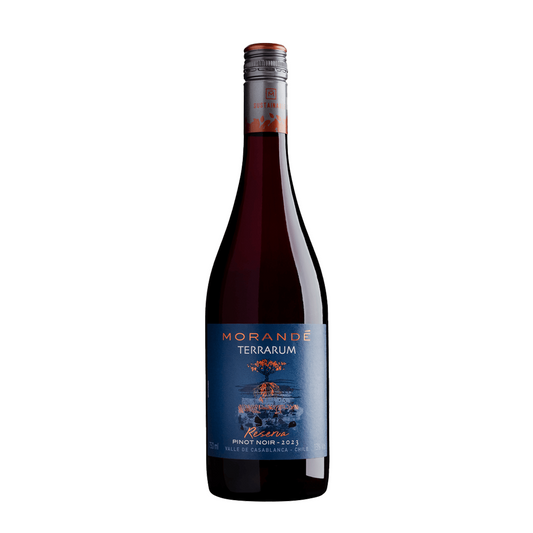 Garrafa de Morandé Terrarum Reserva Pinot Noir 2023 750ml — vinho tinto de Chile