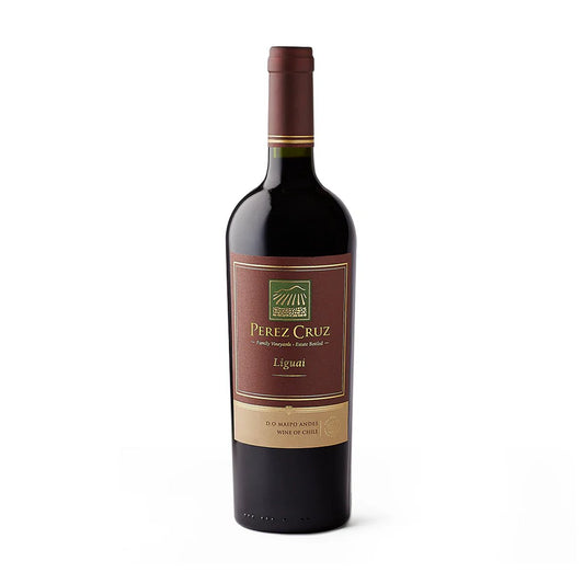 Garrafa de Pérez Cruz Liguai 750ml — vinho tinto de Chile