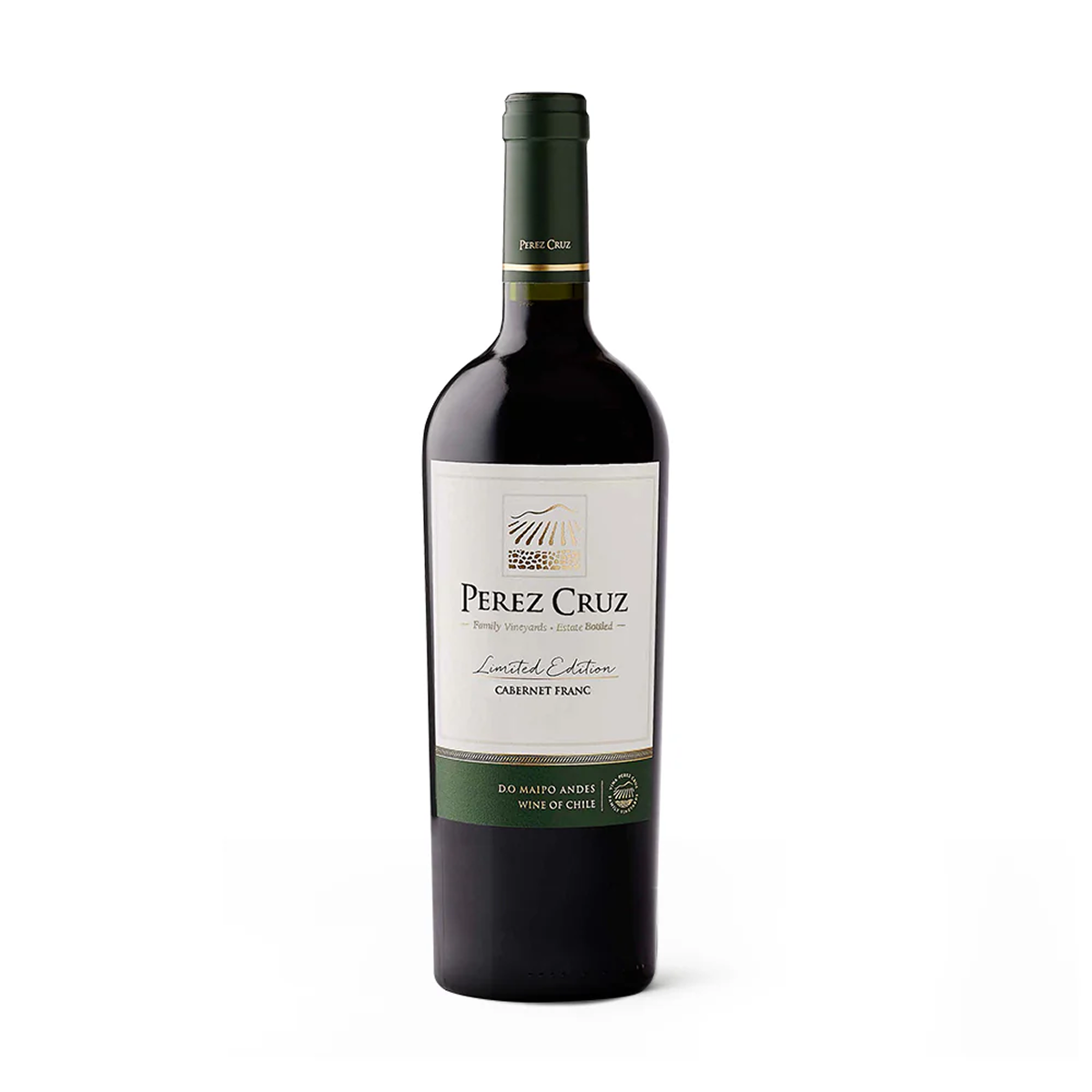 Garrafa de Pérez Cruz Limited Edition Cabernet Franc 750ml — vinho tinto de Chile