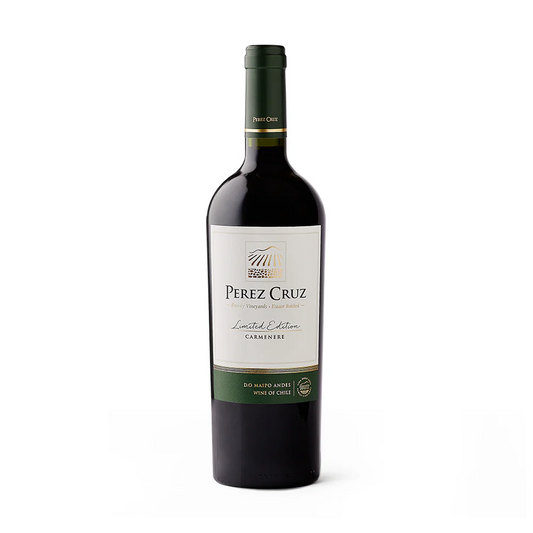 Garrafa de Pérez Cruz Limited Edition Carménère 750ml — vinho tinto de Chile