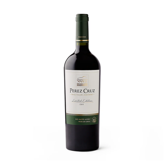 Garrafa de Pérez Cruz Limited Edition Cot Malbec 750ml — vinho tinto de Chile