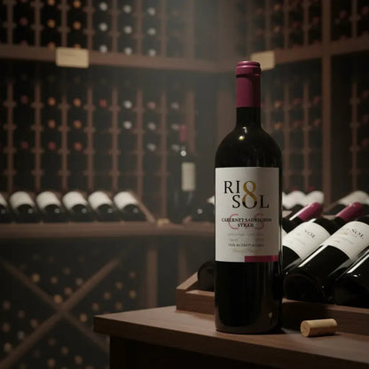 Garrafa de Rio Sol Cabernet Sauvignon Syrah 750ml — vinho tinto de Brasil