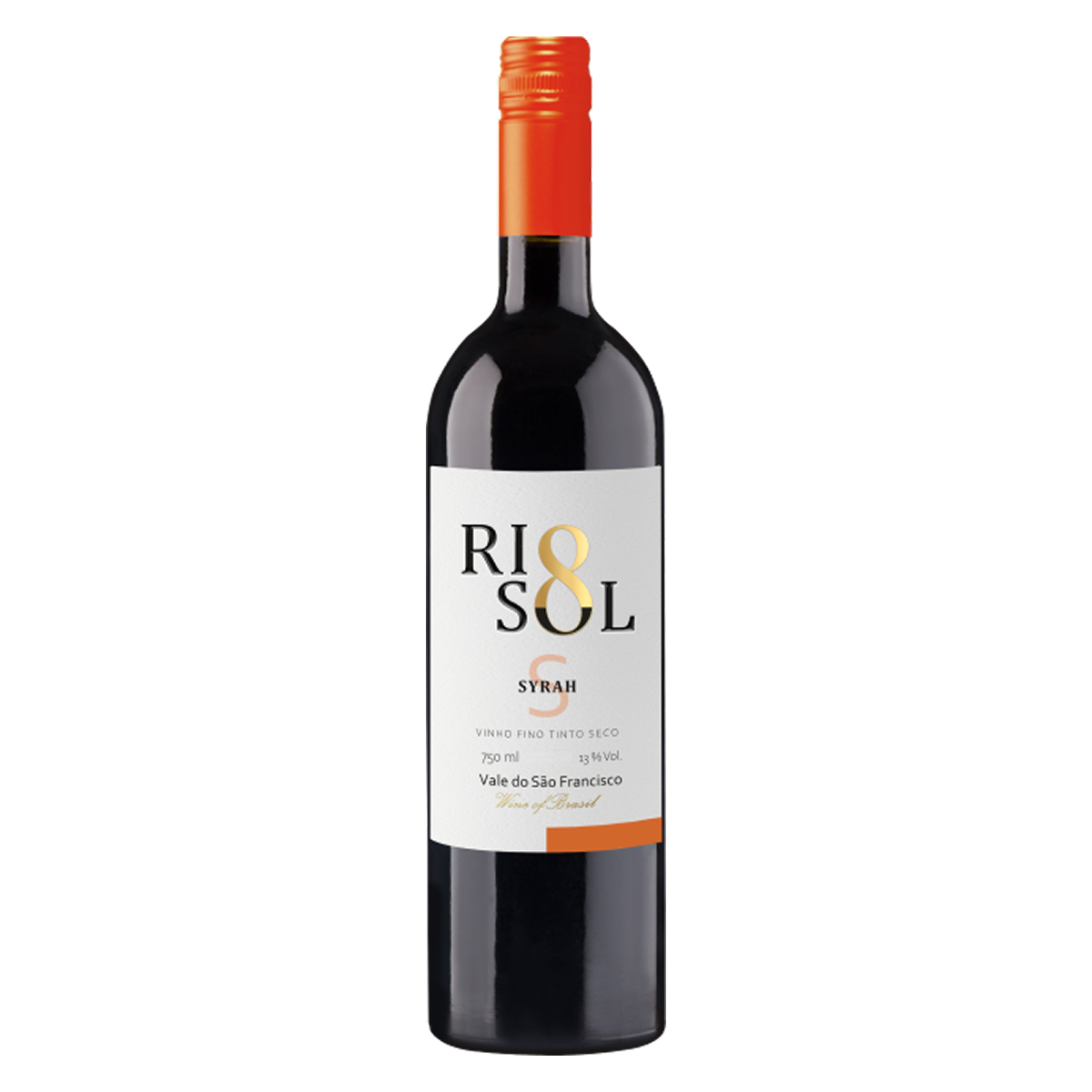 Garrafa de Rio Sol Syrah 750ml — vinho tinto de Brasil