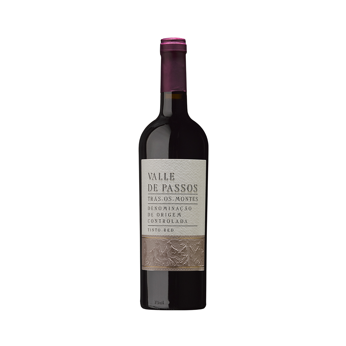 Garrafa de Valle de Passos Tinto 750ml — vinho tinto de Portugal