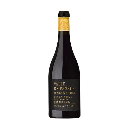 Garrafa de Valle de Passos Tinta Amarela 750ml — vinho tinto de Portugal