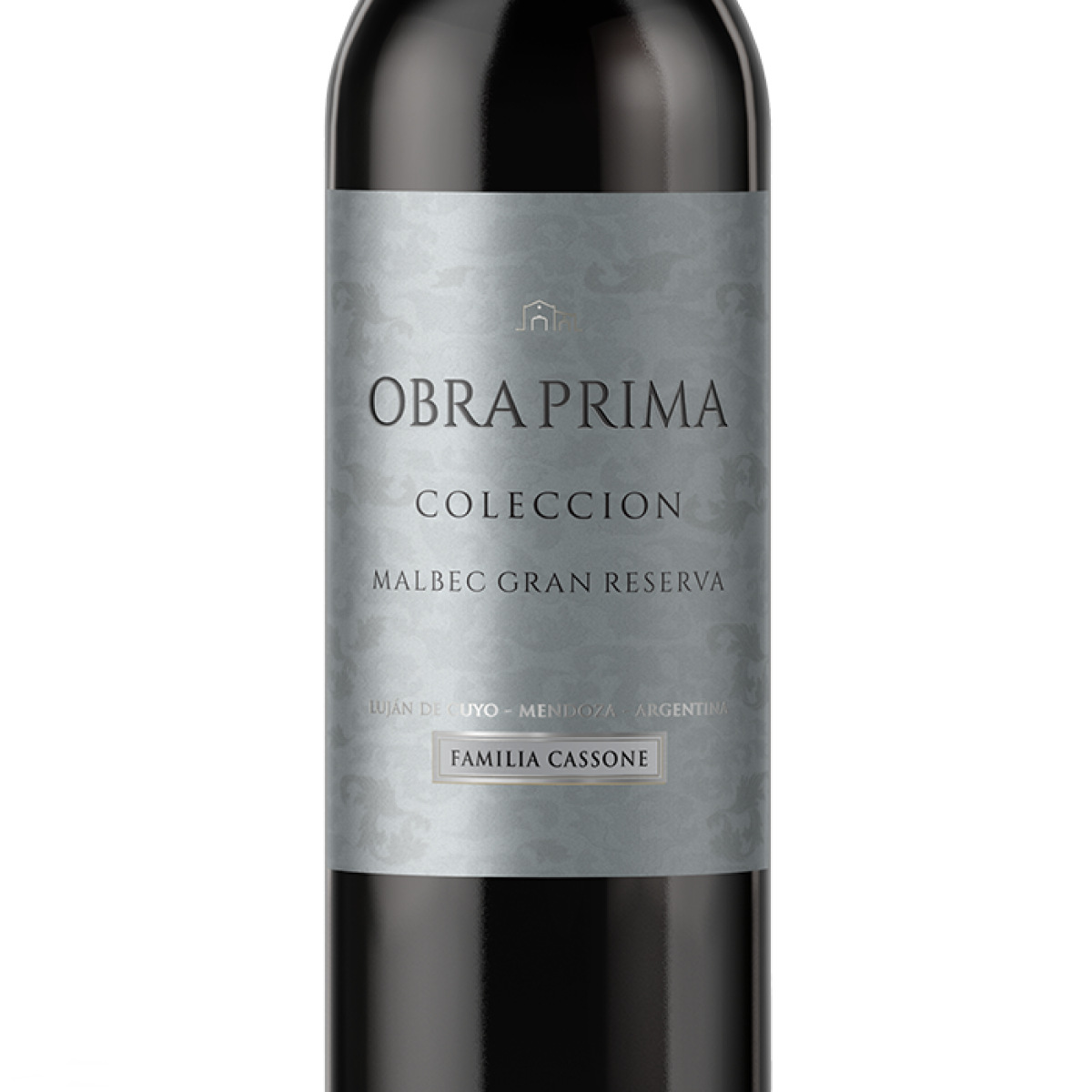 Garrafa de Cassone Obra Prima Colección Gran Reserva Malbec 750ml — vinho tinto de Argentina