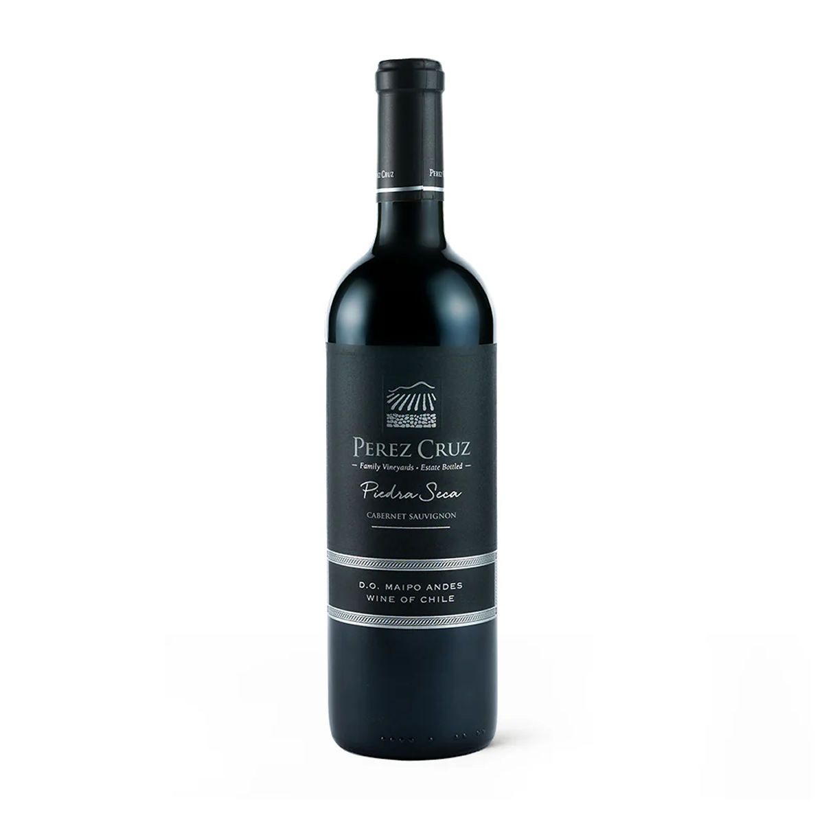 Garrafa de Pérez Cruz Piedra Seca Cabernet Sauvignon 750ml — vinho tinto de Chile