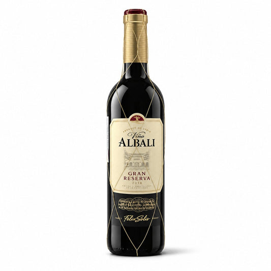 Garrafa de Viña Albali Gran Reserva Selección Privada 750ml — vinho tinto da Espanha