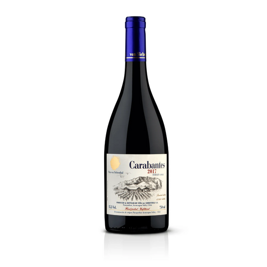 Garrafa de Von Siebenthal Carabantes 2022 750ml — vinho tinto de Chile