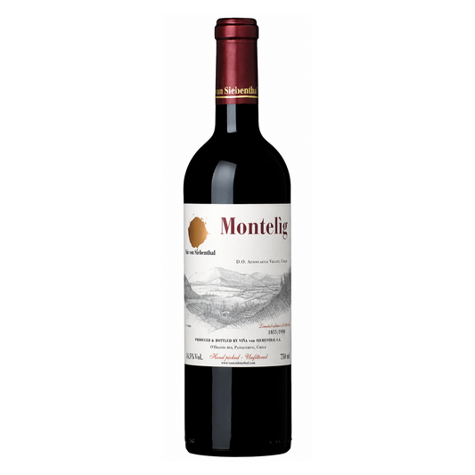 Garrafa de Von Siebenthal Montelig 2015 750ml — vinho tinto de Chile