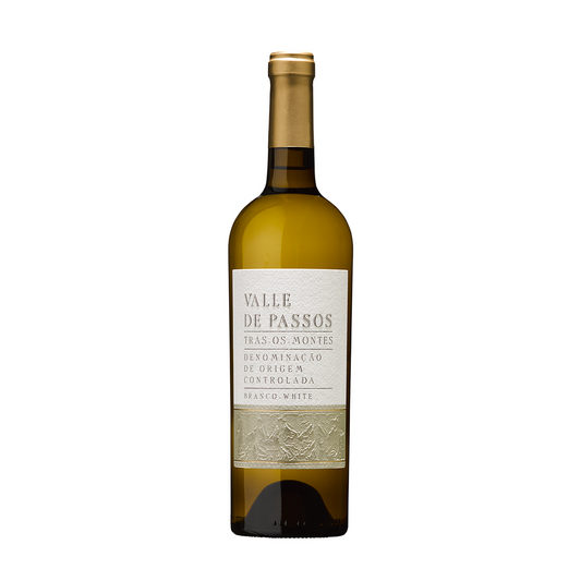 Garrafa de Valle de Passos Branco 750ml — vinho de Portugal